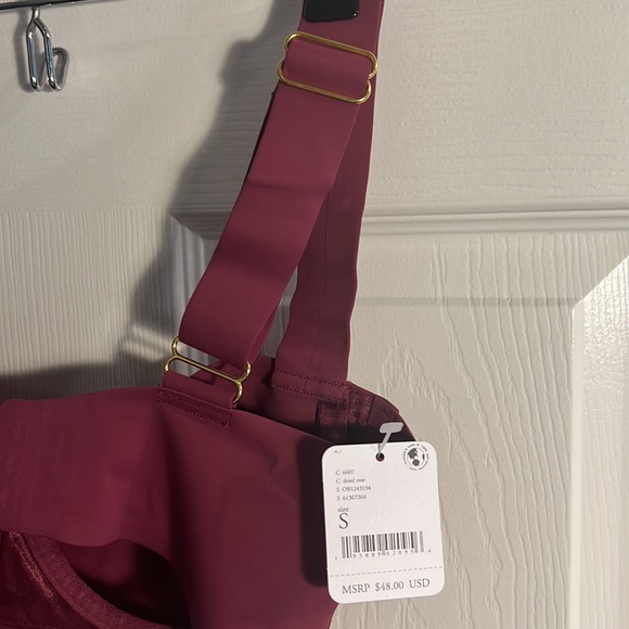 Intimately Free People Naomi Underwire Bralette NWT Color Dried Rose Size Small - Picture 5 of 9